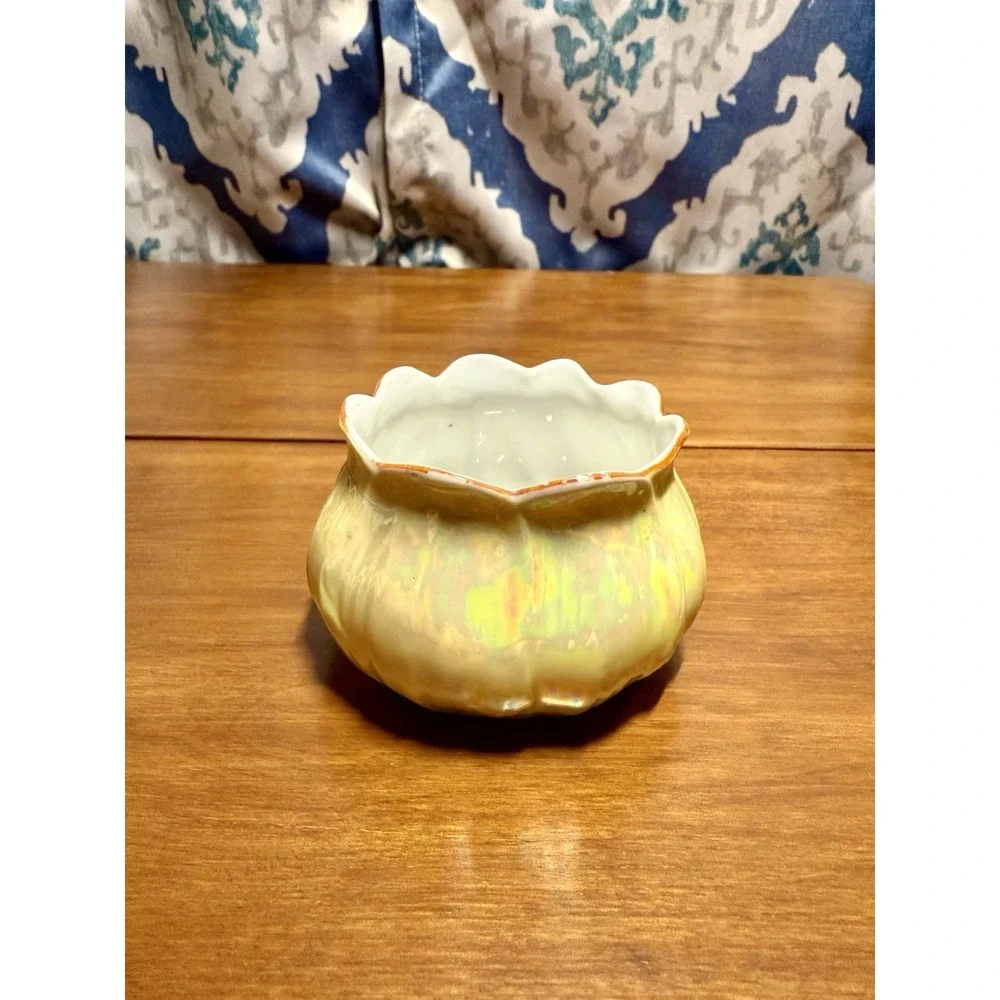 P.A.L.T. Czecho-Slovakia Porcelain Creamer Sugar Lusterware PALT Czaechoslavakia